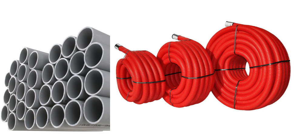 Tuyaux PVC et autres produits réseaux